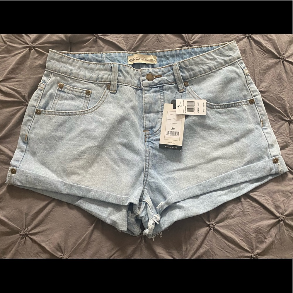 RIPCURL Amy denim short ii NWT